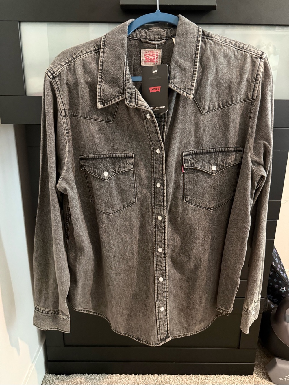 Levi’s Western snap button down shirt